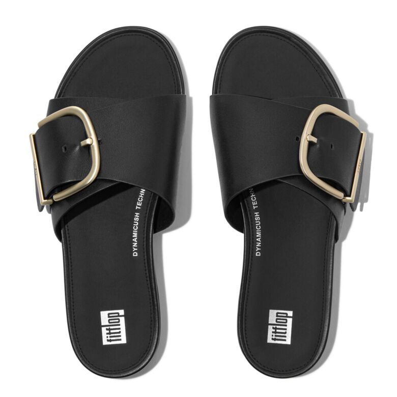 GRACIE-MAXI-BUCKLE-LEATHER-SLIDES-BLACK_HM6-001_1